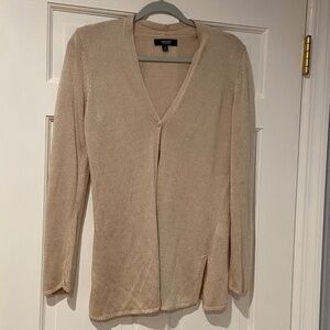 Simply Vera Wang Size Small Cardigan - Silky Button-Up